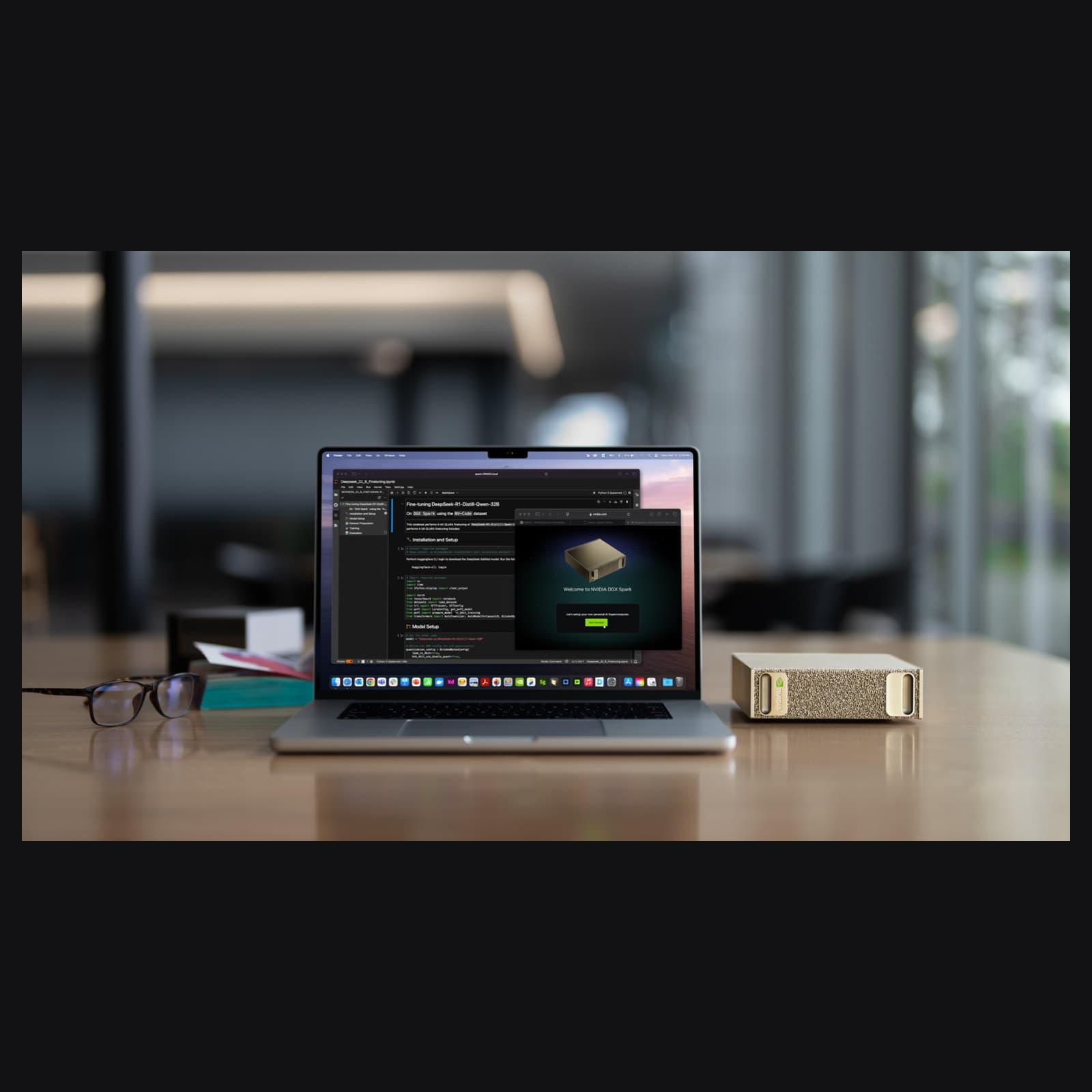 NVIDIA DGX Spark — NVIDIA desktop AI supercomputer